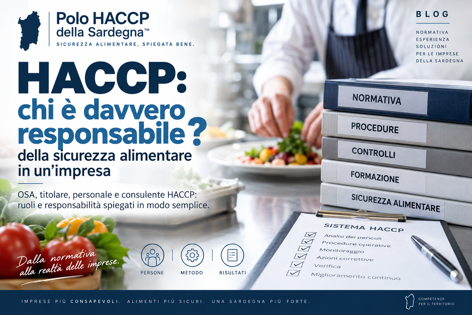 HACCP: chi è davvero responsabile della sicurezza alimentare in un’impresa?