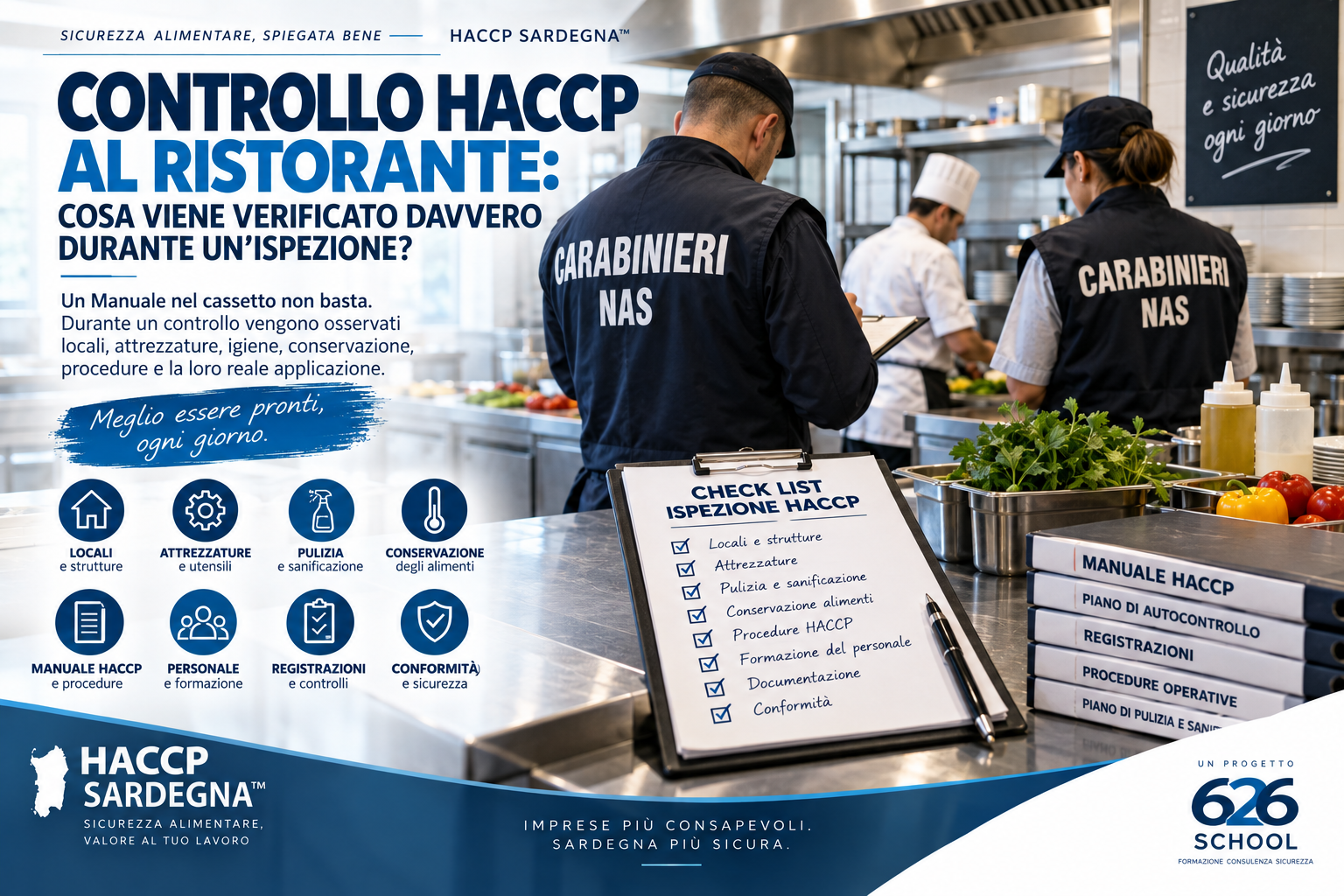 Controllo HACCP al ristorante: cosa viene verificato davvero durante un’ispezione?